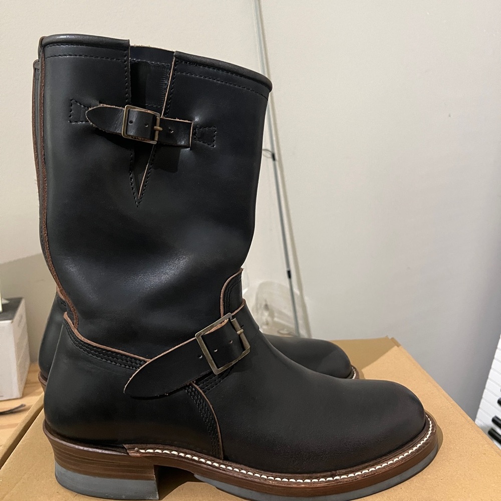 Men's John Lofgren Leather Engineer Boots - *Brand New* Made in Japan